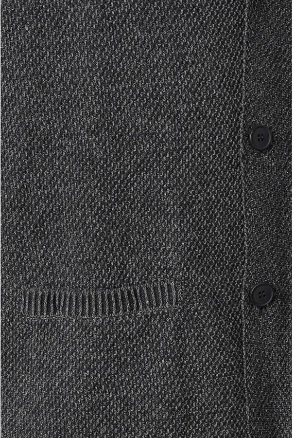 Jan Vanderstorm gemêleerd vest Plus Size ASGER donkergrijs - Foto 2