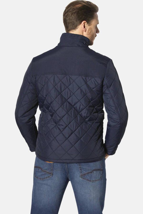 Jan Vanderstorm gewatteerde jas INGEDAL Plus Size donkerblauw - Foto 2