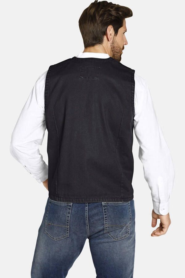 Jan Vanderstorm gilet TORELL Plus Size donkergrijs - Foto 2
