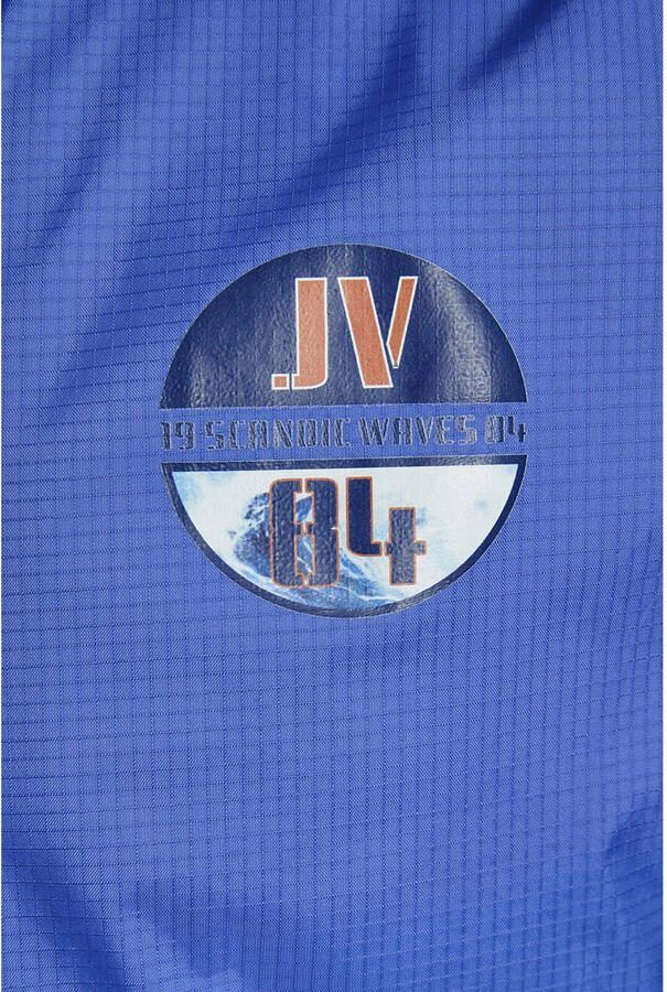 Jan Vanderstorm jas DIRCH Plus Size met logo blauw - Foto 1
