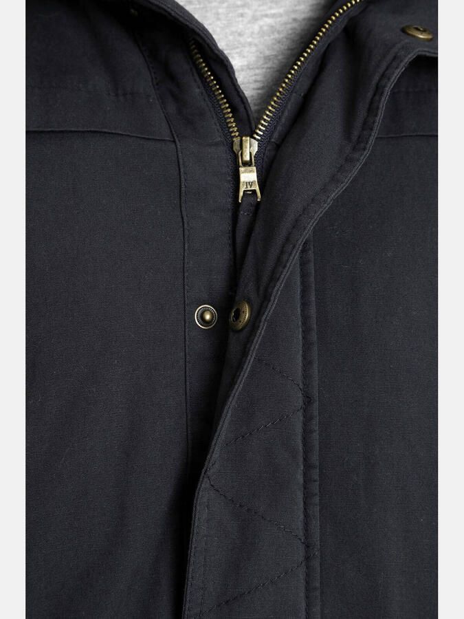 Jan Vanderstorm Outdoorjack LUDVIG afneembare kraag van imitatiebont