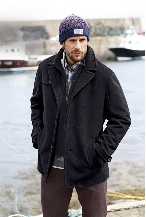 Jan Vanderstorm Lang jack TJORVE elegant wollen jack