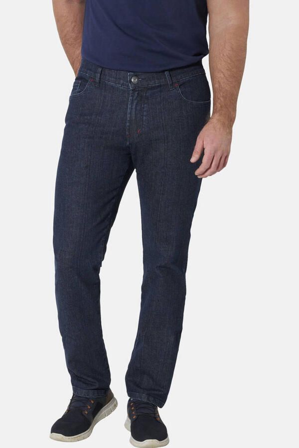 Jan Vanderstorm jeans Plus Size donkerblauw