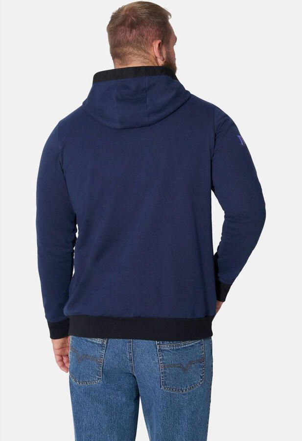 Jan Vanderstorm katoenen trui Plus Size donkerblauw - Foto 3