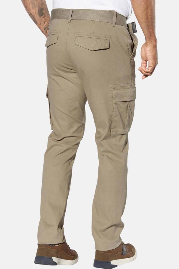 Jan Vanderstorm loose cargo broek GUNNMARK Plus Size beige - Foto 4