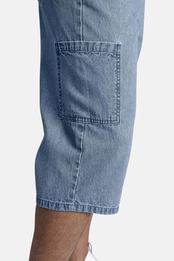 Jan Vanderstorm loose fit broek INGWARD Plus Size blauw - Foto 2