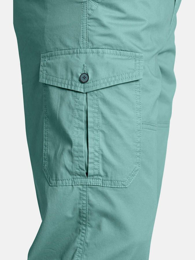 Jan Vanderstorm loose fit cargo short JERE Plus Size turquoise - Foto 2