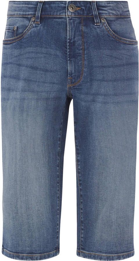 Jan Vanderstorm loose fit denim short HARLORF Plus Size blauw