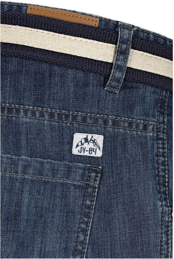 Jan Vanderstorm loose fit jeans Plus Size short LENAS dark denim - Foto 3