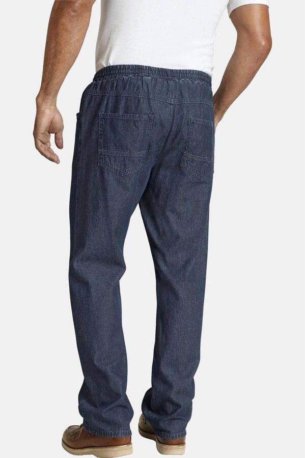Jan Vanderstorm loose fit joggingbroek DAAN Plus Size blauw - Foto 2