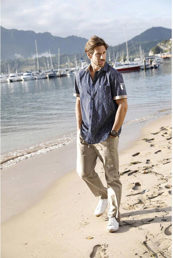 Jan Vanderstorm Comfortbroek DAAN met rondom elastische band