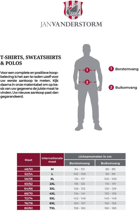 Jan Vanderstorm Poloshirt IWAR luchtige piqué comfort fit - Foto 2