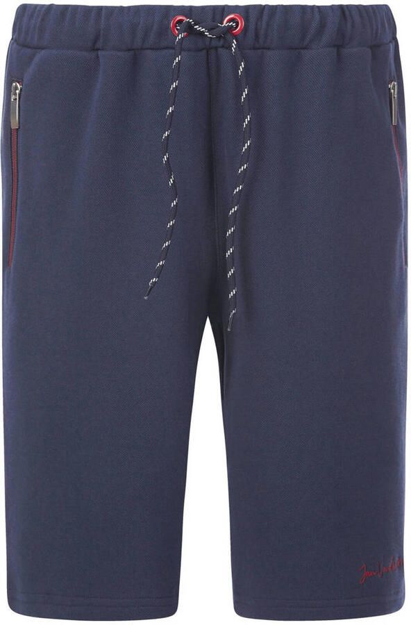 Jan Vanderstorm loose fit short IRING Plus Size donkerblauw