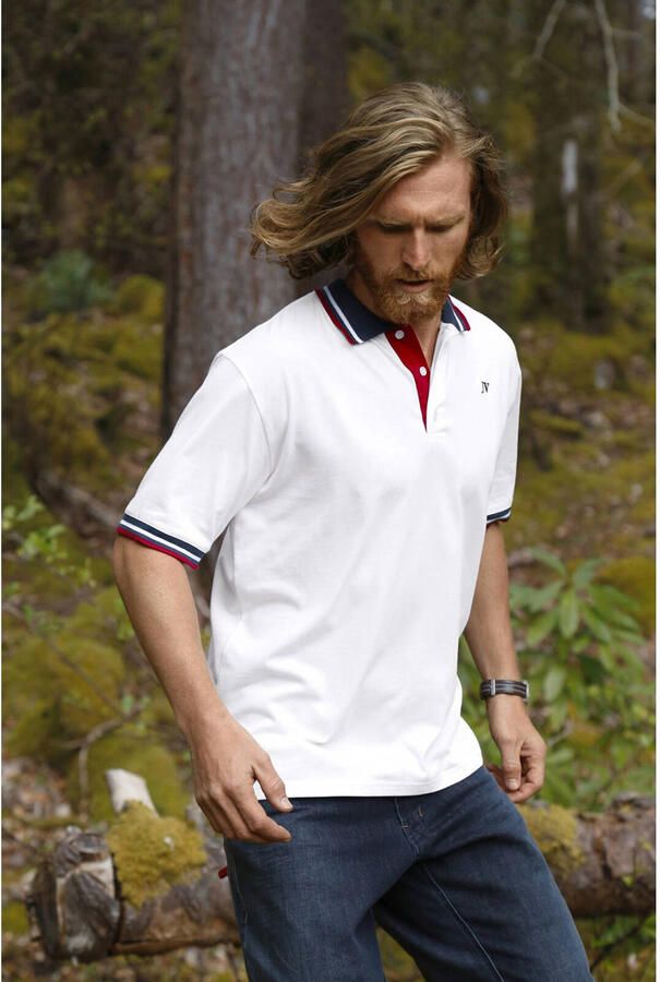 Jan Vanderstorm loose polo JOHAN Plus Size (set van 2)