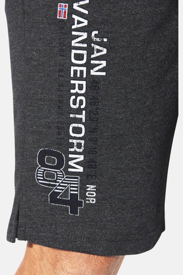 Jan Vanderstorm loose sweatshort PERMARSEN Plus Size antraciet - Foto 3