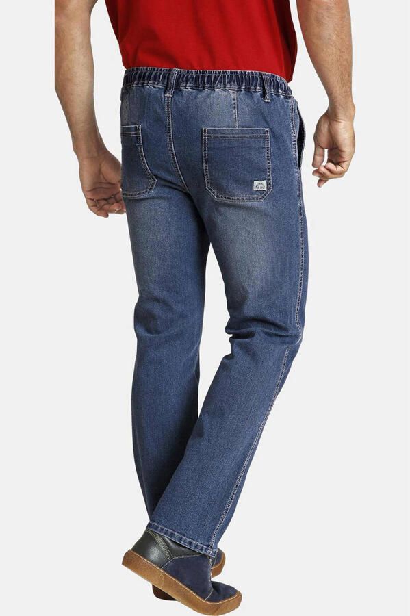 Jan Vanderstorm loose fit jeans VERTTI Plus Size blauw - Foto 2