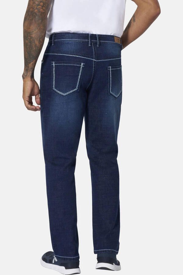 Jan Vanderstorm MORTEN loose fit jeans donkerblauw +FIT Collectie Plus Size - Foto 2