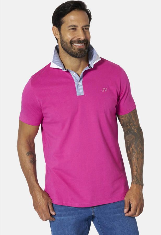 Jan Vanderstorm oversized polo Plus Size DANHY roze