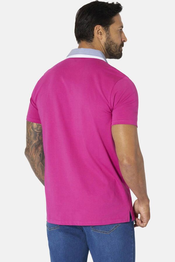 Jan Vanderstorm oversized polo Plus Size DANHY roze - Foto 3