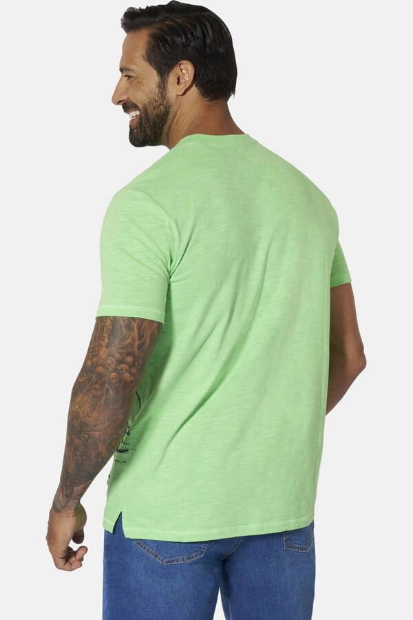 Jan Vanderstorm oversized T-shirt Plus Size BALJAN lichtgroen - Foto 3