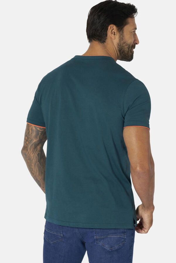 Jan Vanderstorm oversized T-shirt Plus Size HAKEJAN petrol - Foto 2