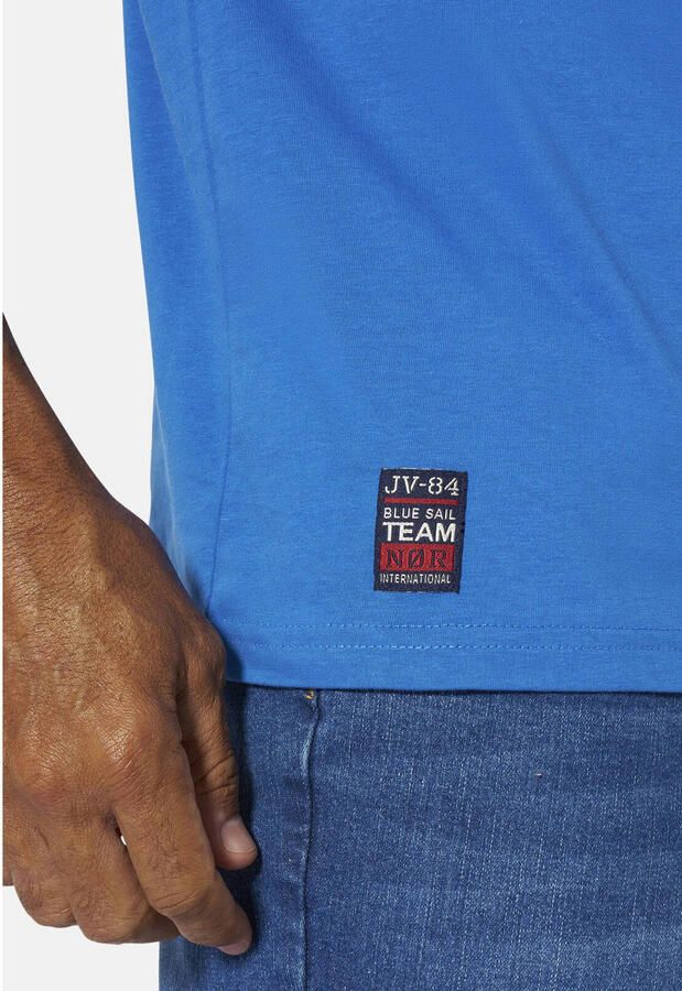 Jan Vanderstorm oversized T-shirt TERNO blauw - Foto 3