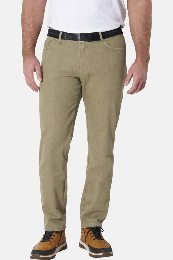 Jan Vanderstorm Plus Size broek olijfgroen