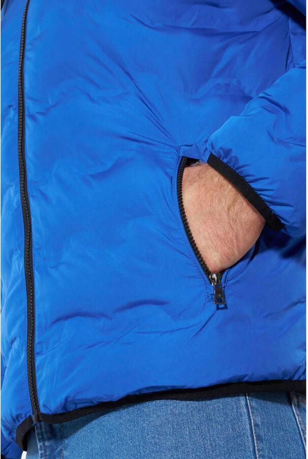 Jan Vanderstorm Plus Size jas blauw - Foto 3