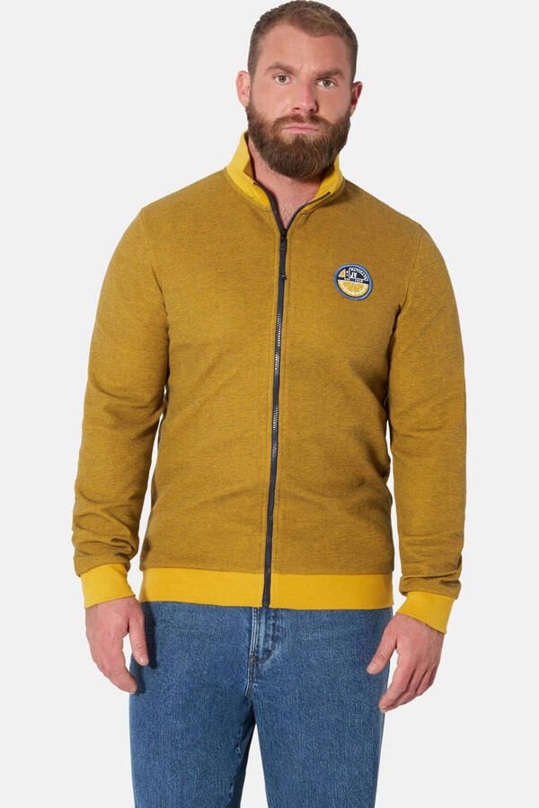 Jan Vanderstorm Plus Size katoenen vest geel