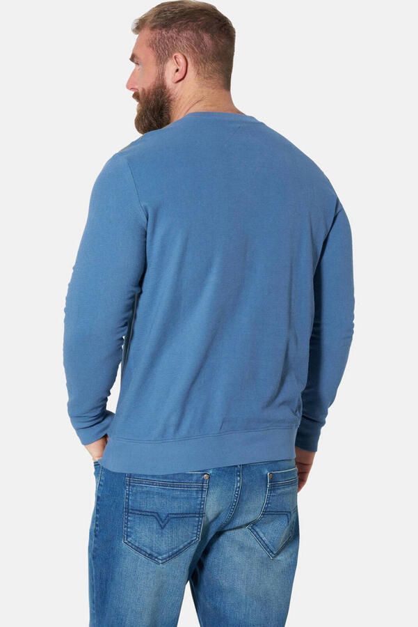 Jan Vanderstorm Plus Size T-shirt blauw - Foto 2