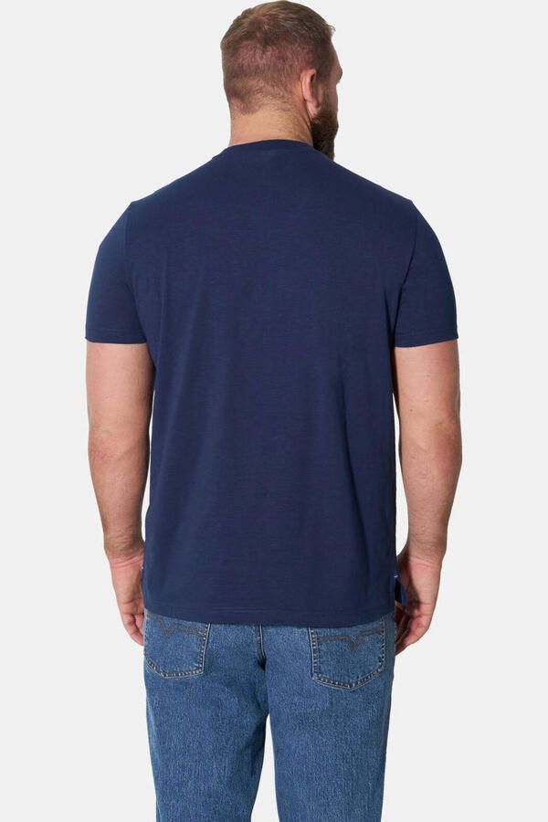 Jan Vanderstorm Plus Size T-shirt donkerblauw - Foto 3