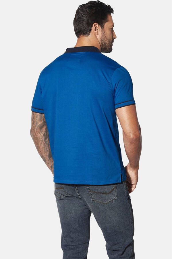 Jan Vanderstorm polo Plus Size ISFRIED blauw - Foto 2