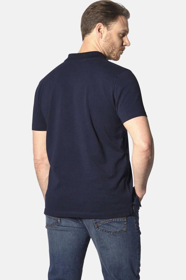 Jan Vanderstorm polo Plus Size JAKOV donkerblauw - Foto 2