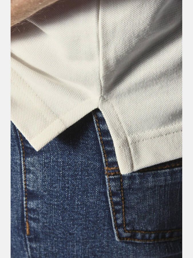 Jan Vanderstorm polo Plus Size JAKOV wit - Foto 2