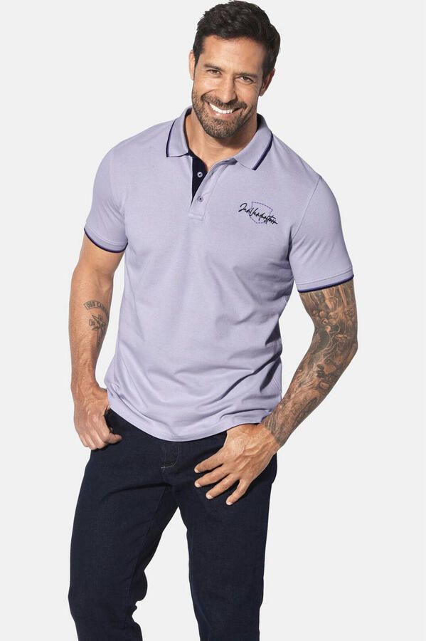 Jan Vanderstorm polo Plus Size PERDER lavendel