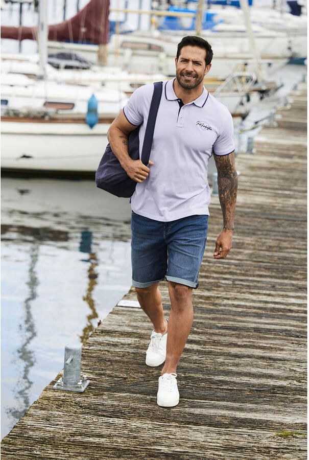 Jan Vanderstorm polo Plus Size PERDER lavendel - Foto 2