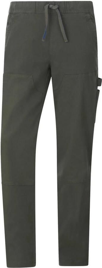 Jan Vanderstorm +FIT COLLECTIE regular casual broek HELBERG Plus Size olijfgroen