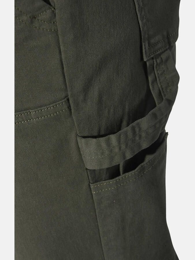 Jan Vanderstorm +FIT COLLECTIE regular casual broek HELBERG Plus Size olijfgroen - Foto 2