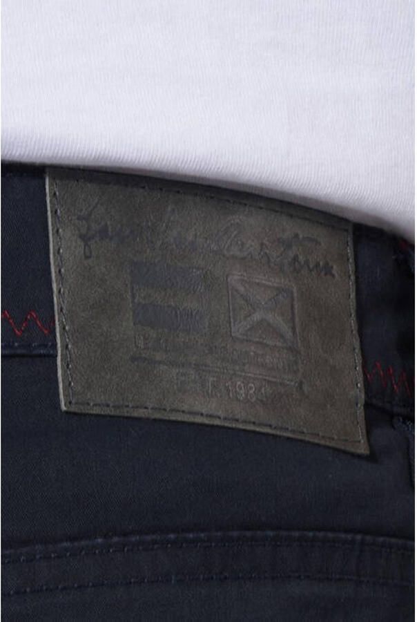 Jan Vanderstorm regular fit broek Plus Size +FIT Collectie donkerblauw - Foto 2