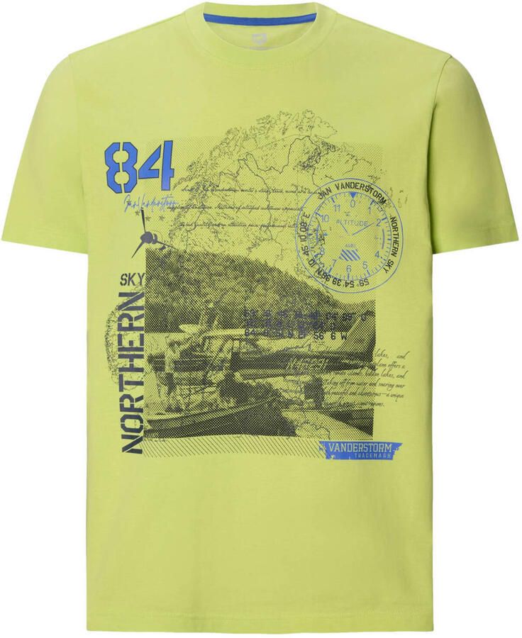 Jan Vanderstorm regular fit T-shirt +FIT Collectie Plus Size (set van 2) - Foto 2