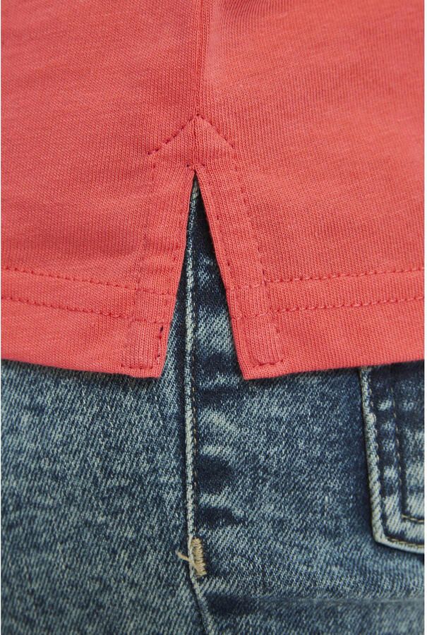 Jan Vanderstorm regular polo JANO Plus Size koraalrood - Foto 3