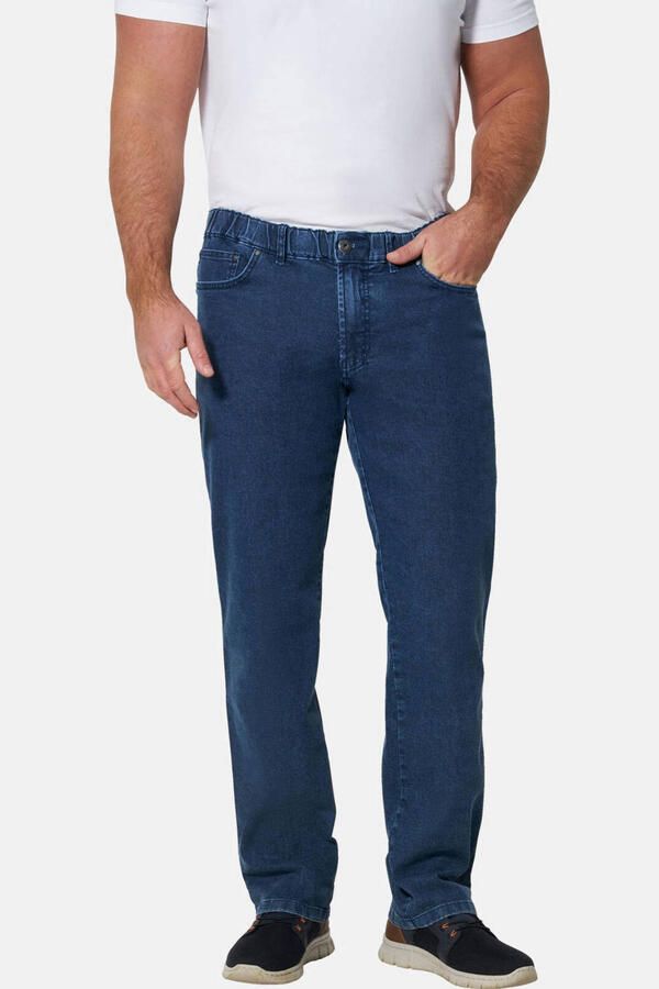 Jan Vanderstorm SKJOLD loose fit jeans blauw +FIT Collectie Plus Size - Foto 3