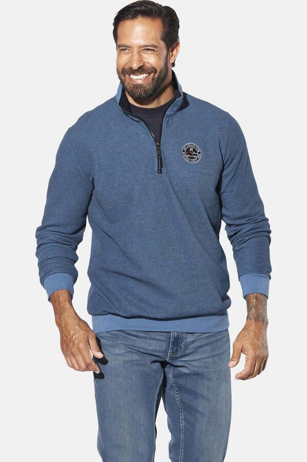 Jan Vanderstorm sweater MARKWARD Plus Size blauw