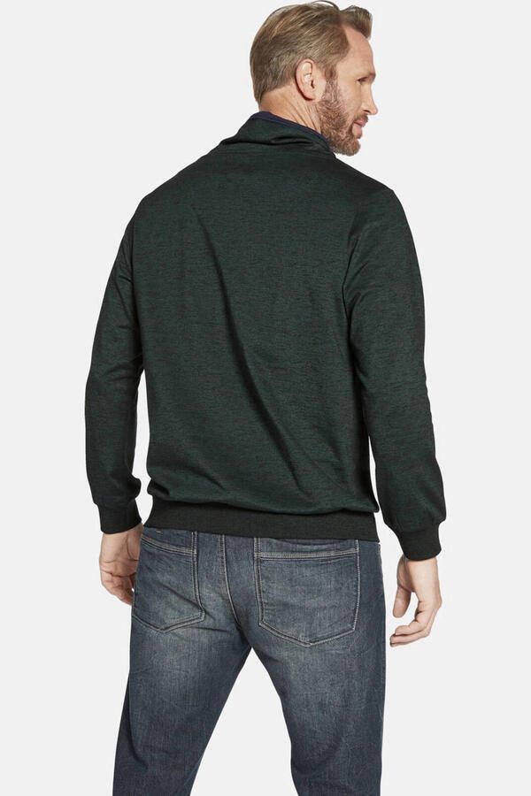Jan Vanderstorm +FIT Collectie sweater SVERRE donkergroen - Foto 2