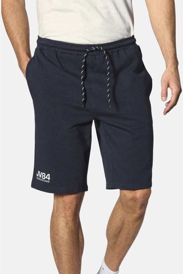 Jan Vanderstorm sweatshort JORNRIK Plus Size donkerblauw (set van 2) - Foto 3
