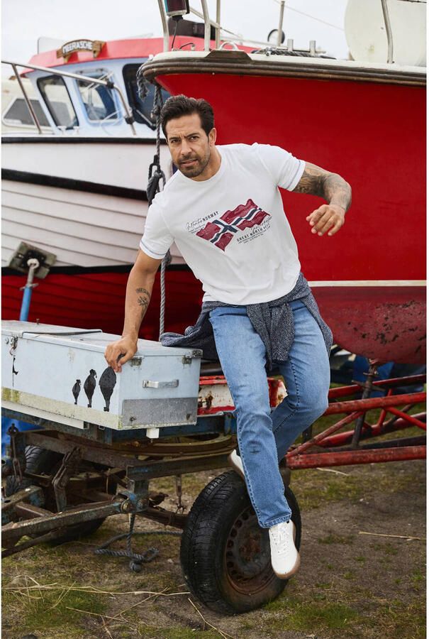 Jan Vanderstorm T-shirt BALDEN (set van 2) - Foto 2