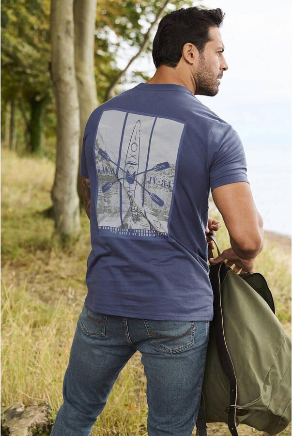 Jan Vanderstorm T-shirt INGEFRERK Plus Size blauw - Foto 3