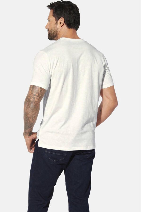 Jan Vanderstorm T-shirt KARLFRIED Plus Size wit - Foto 3