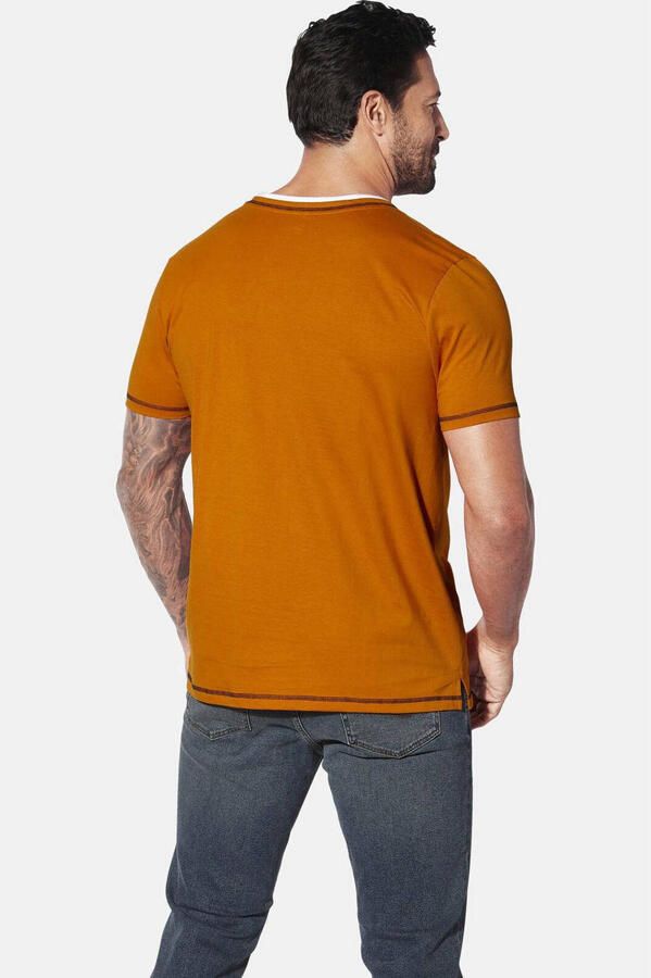 Jan Vanderstorm T-shirt Plus Size HAFTOR oranje - Foto 2