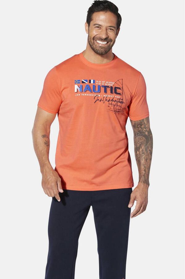 Jan Vanderstorm T-shirt Plus Size SVENHELM oranje